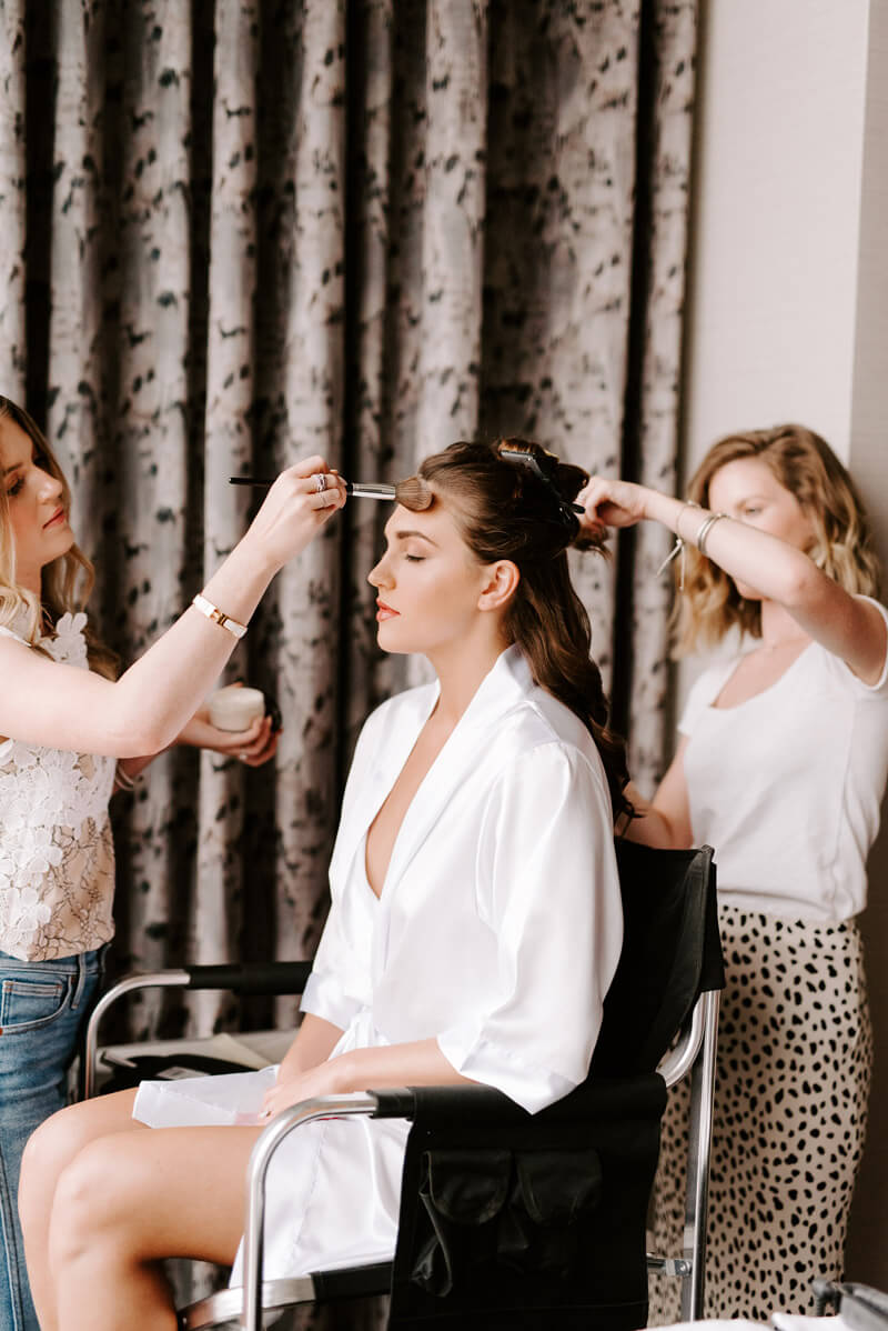 MAKE - UP AND HAIR 